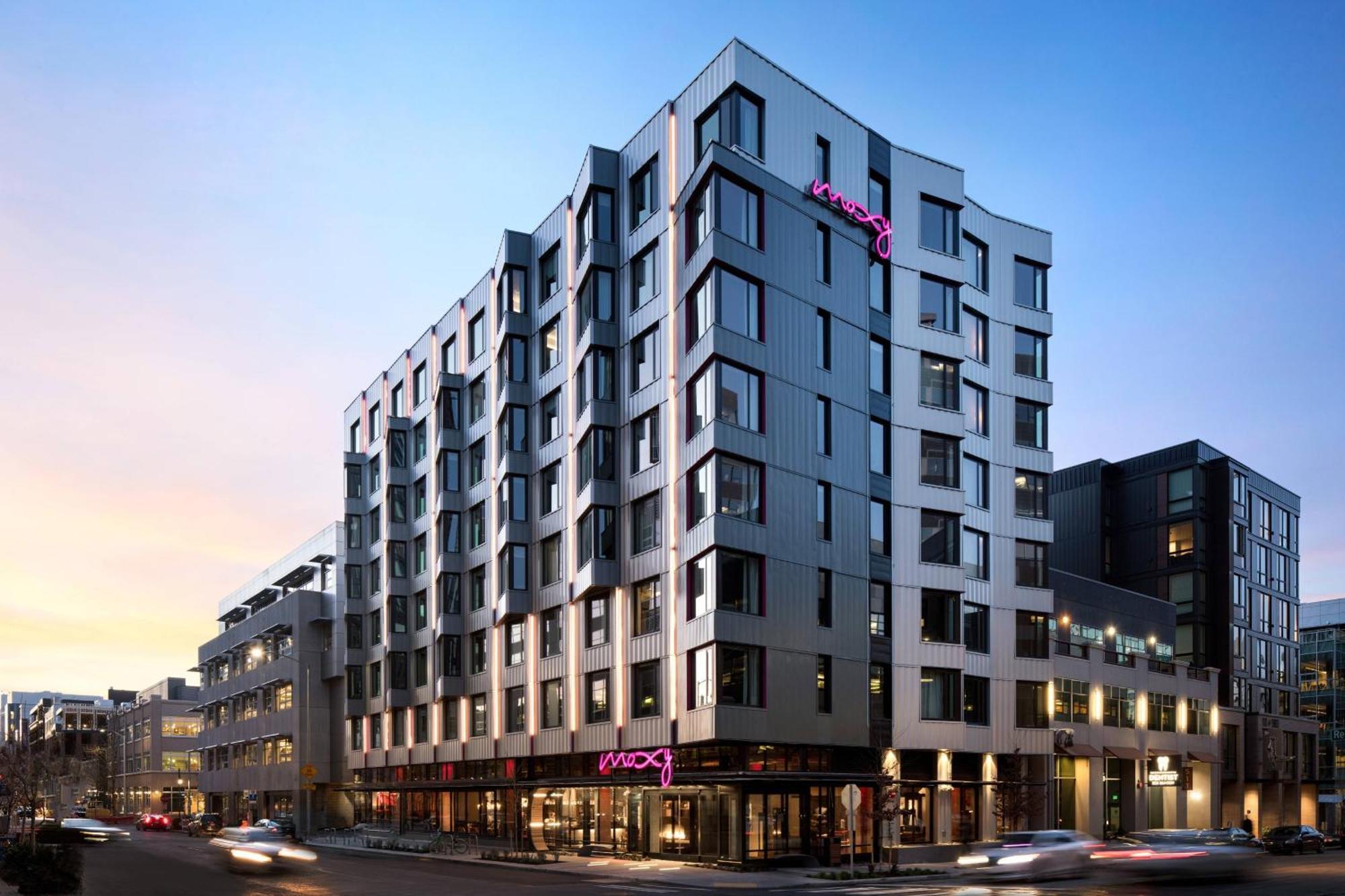 Moxy Seattle Downtown Hotel Exterior foto
