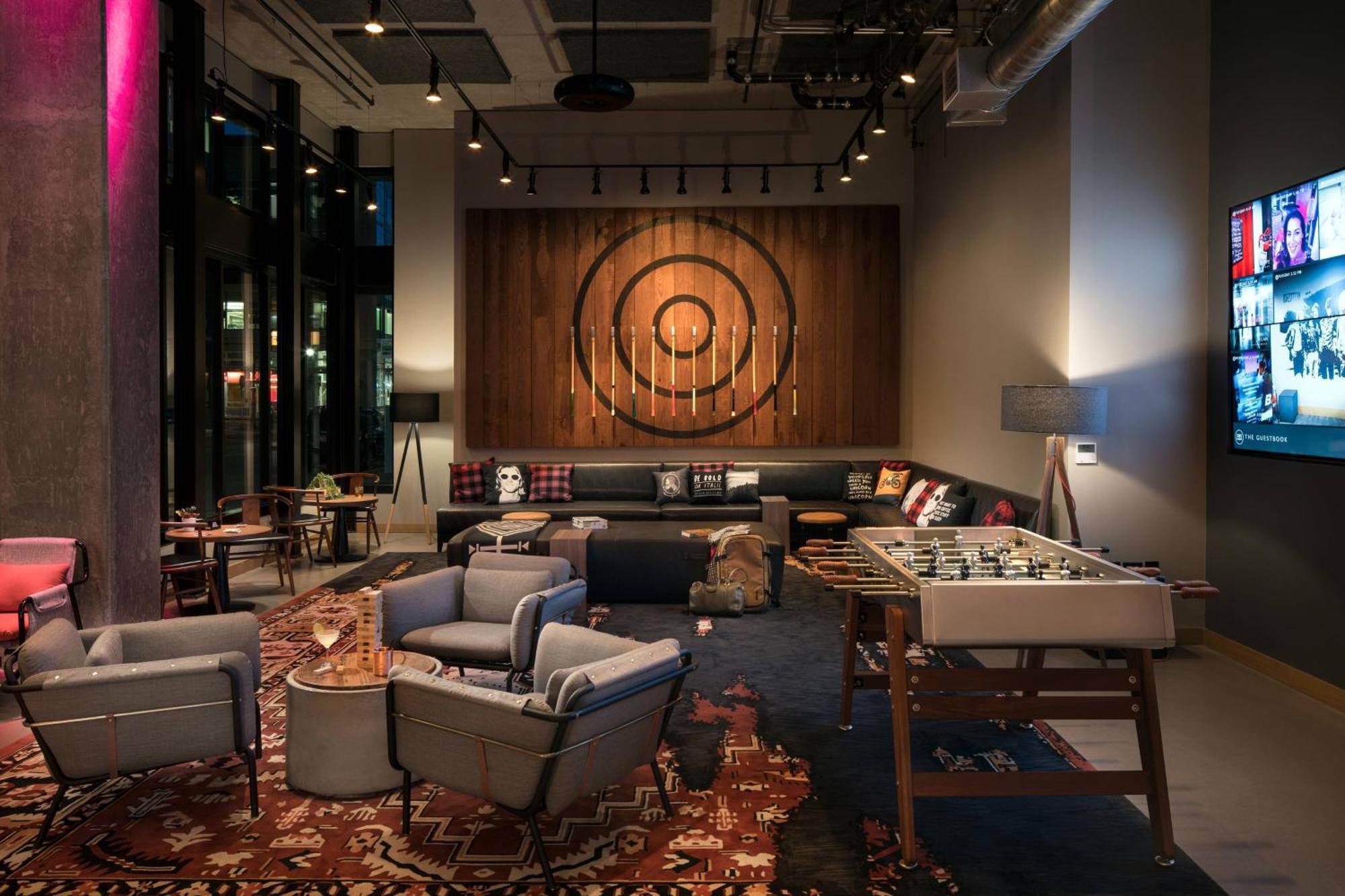Moxy Seattle Downtown Hotel Exterior foto
